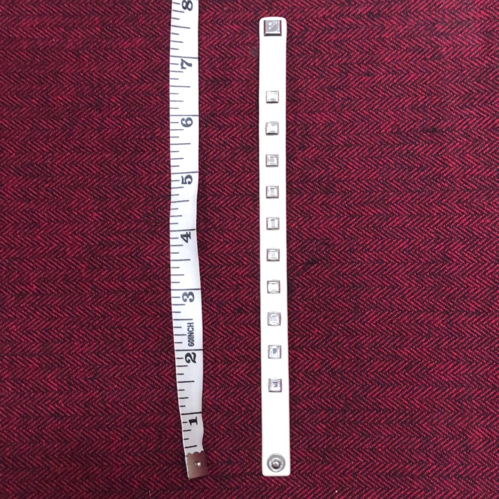 Swarovski rubber bracelet